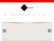 Tablet Screenshot of enterpoint.co.uk